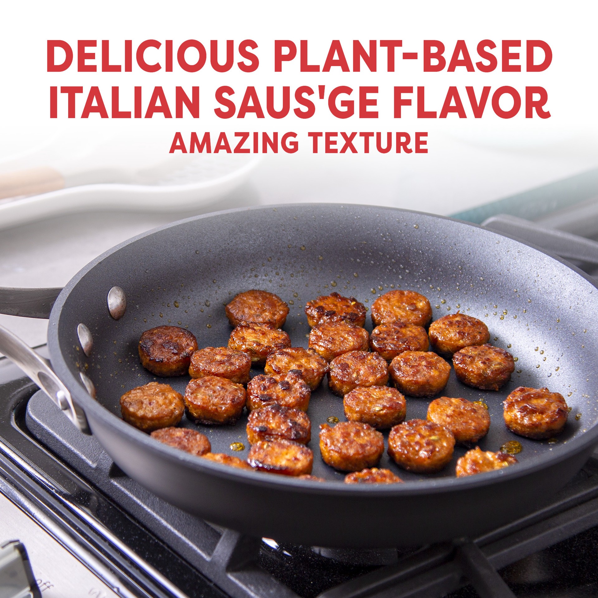 slide 3 of 5, Gardein Plant-Based Sliced Italian Sausage 9 oz, 9 oz