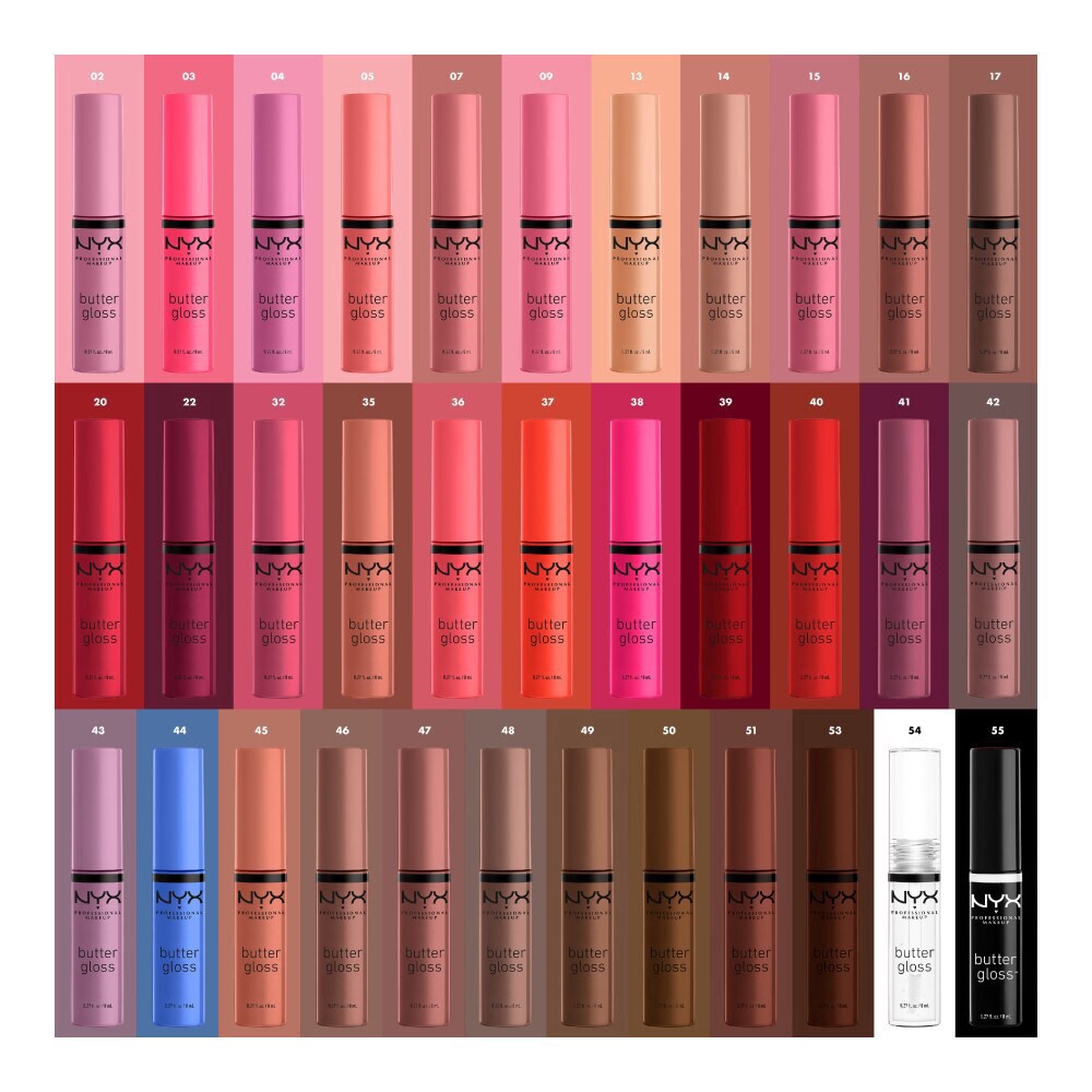 slide 3 of 6, NYX Professional Makeup Butter Gloss 16 Praline, 0.27 fl oz