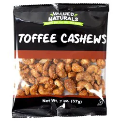 Toffee Cashews 2 oz