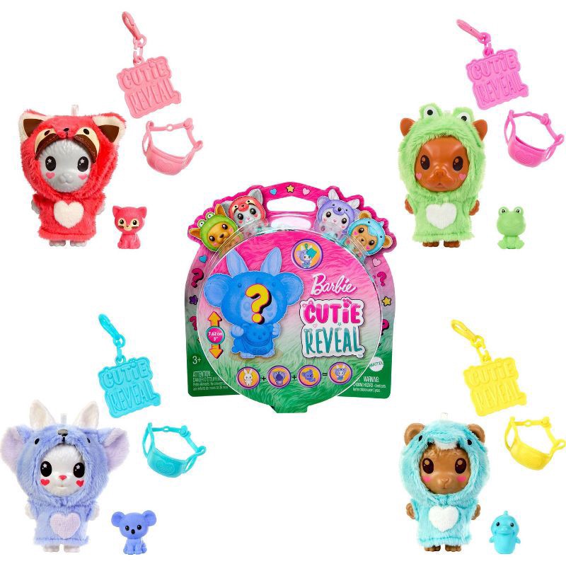slide 1 of 5, Barbie Cutie Reveal Pets Costume Series, 1 ct