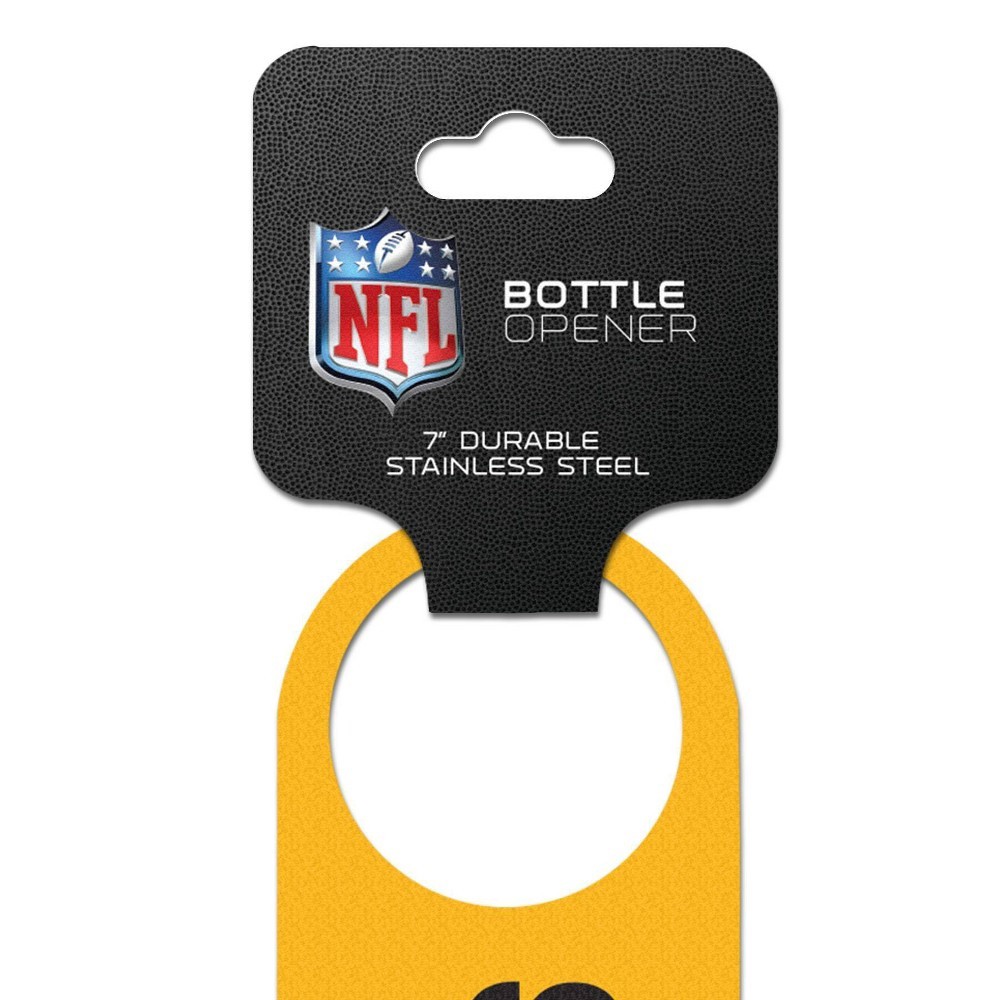 slide 3 of 3, NFL Pittsburgh Steelers Bottle Opener Tool, 1 ct