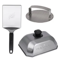 Blackstone 3pc Hamburger Grill Tool Set Black