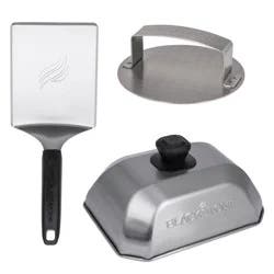 Blackstone 3pc Hamburger Grill Tool Set Black
