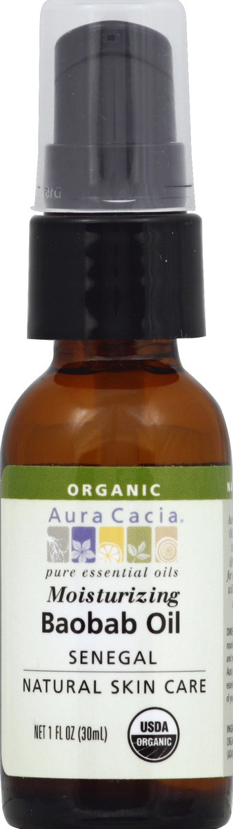 slide 1 of 3, Aura Cacia Baobab Oil 1 oz, 1 oz