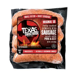 Texas Smokehouse Beef & Pork Smoked Links Dinner Sausage