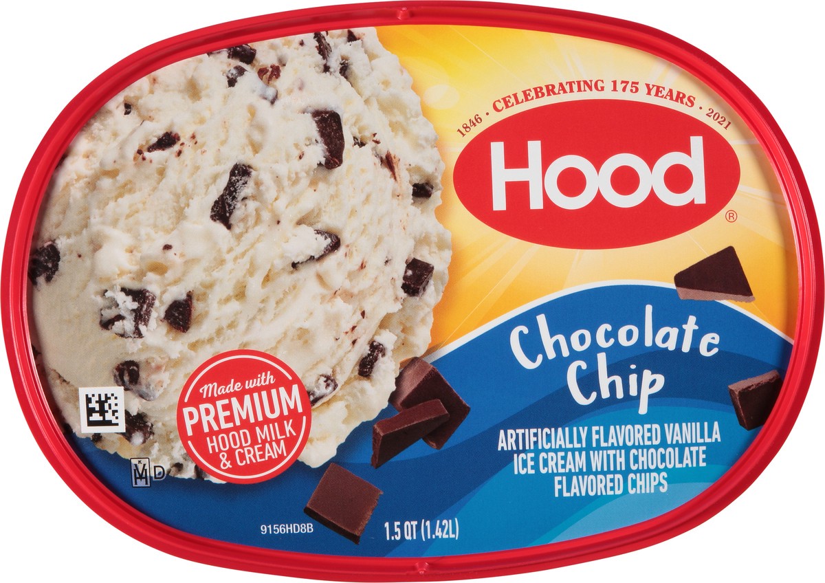 slide 4 of 11, Hood Chocolate Chip Ice Cream, 1.5 Quarts, 1.5 qt