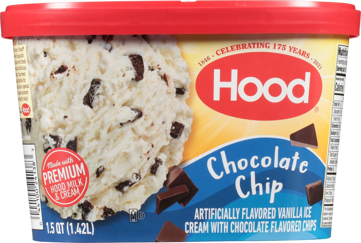 slide 7 of 11, Hood Chocolate Chip Ice Cream, 1.5 Quarts, 1.5 qt