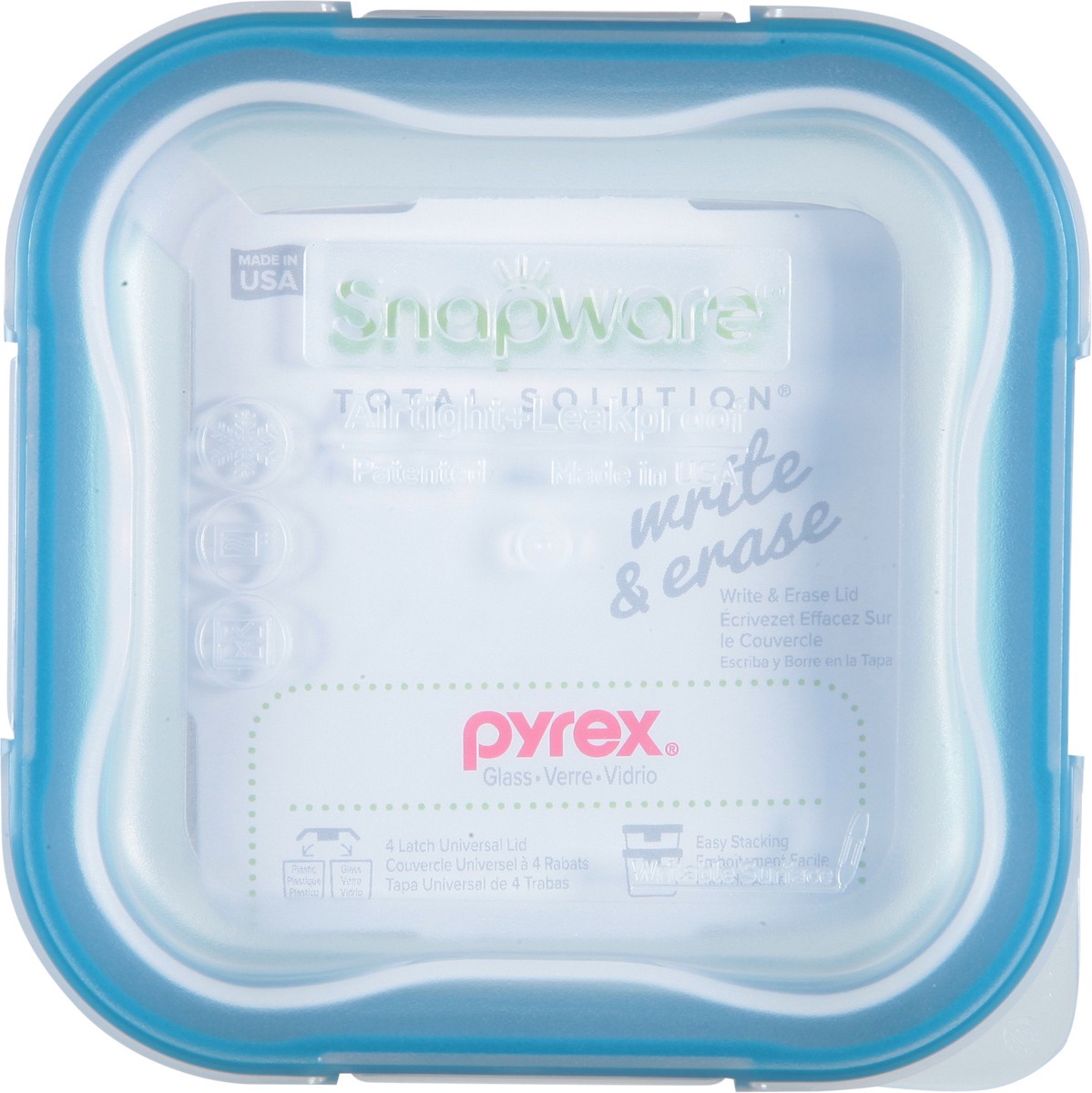 slide 10 of 12, Snapware Total Solution 1 Cup Pyrex Glass Food Storage 1 ea, 1 ct