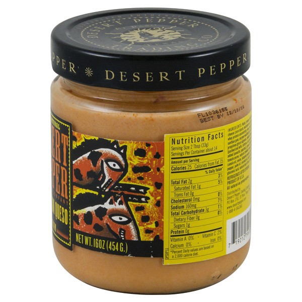 slide 7 of 13, Desert Pepper Trading Desert Pepper Dip Pinto Bean Medium Hot Jar - 16 Oz, 16 oz