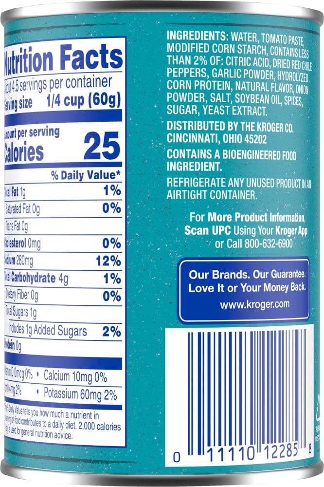 slide 1 of 6, Kroger Red Enchilada Sauce, 10 oz