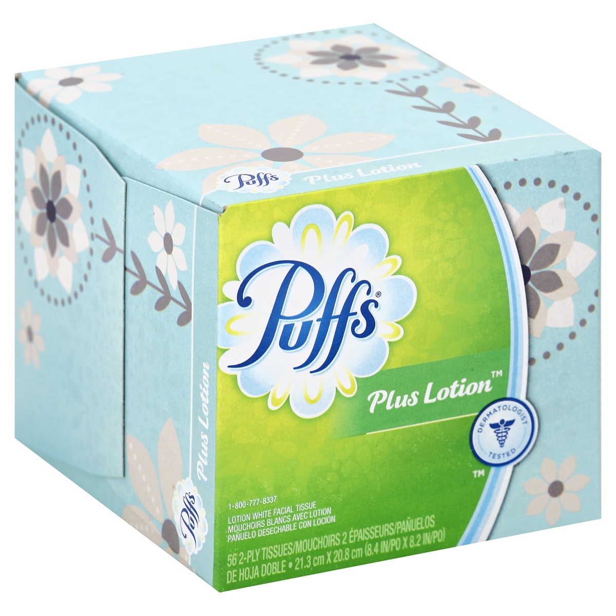 slide 5 of 5, Puffs Facial Tissues, 56 ct