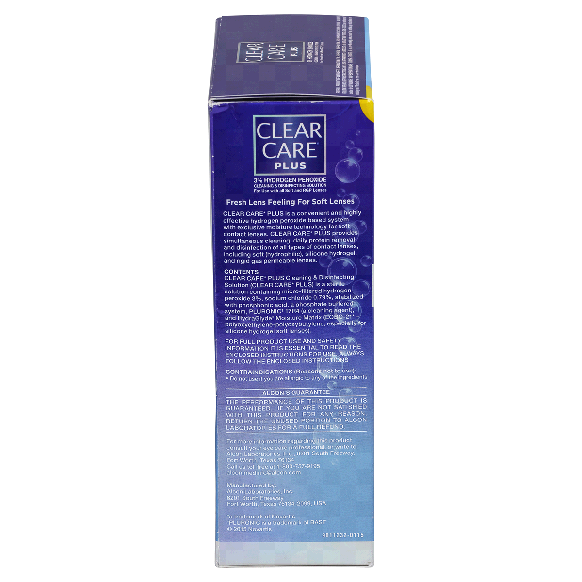 slide 7 of 7, Clear Care Plus Cleaning And Disinfecting Solution, 12 Fl Oz, Twin Pack, 1 ct