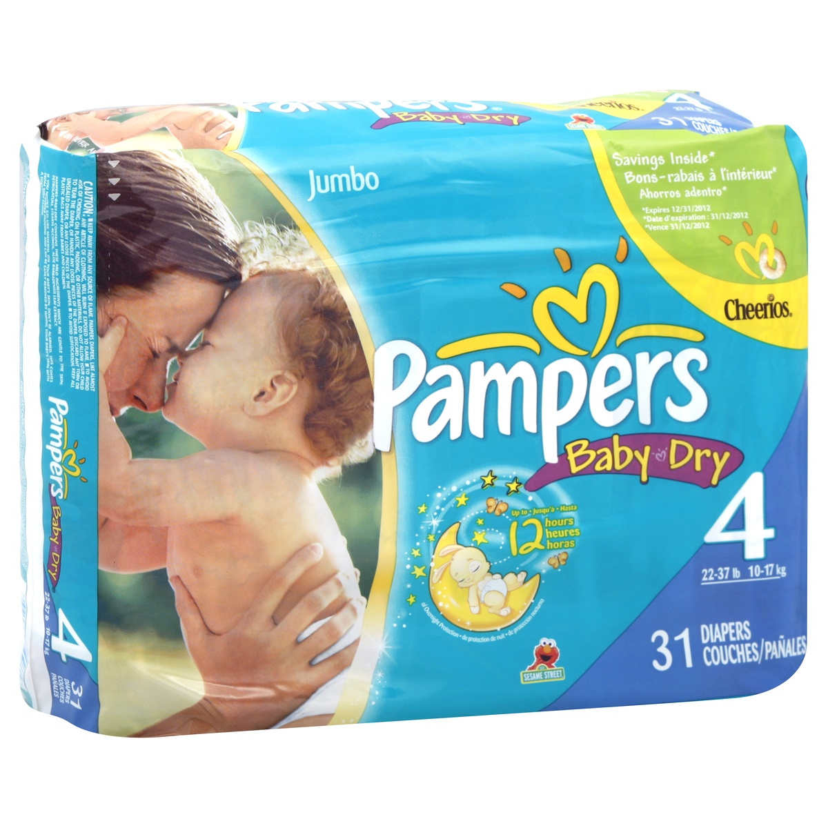 slide 1 of 1, Pampers Diapers 31 ea, 31 ct