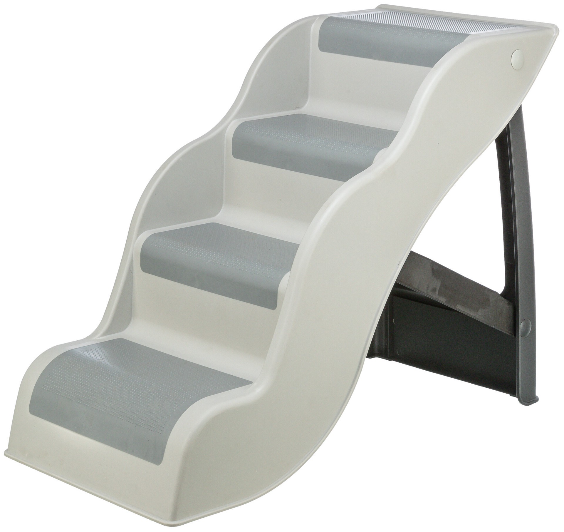 slide 1 of 2, TRIXIE 4 Step Pet Stairs, Lightweight and Collapsible, 8.60 lb