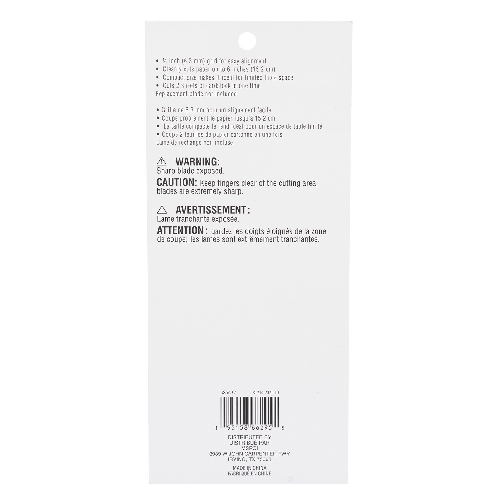 slide 4 of 4, Mini Paper Trimmer By Recollections, 9.76 in x 4.25 in