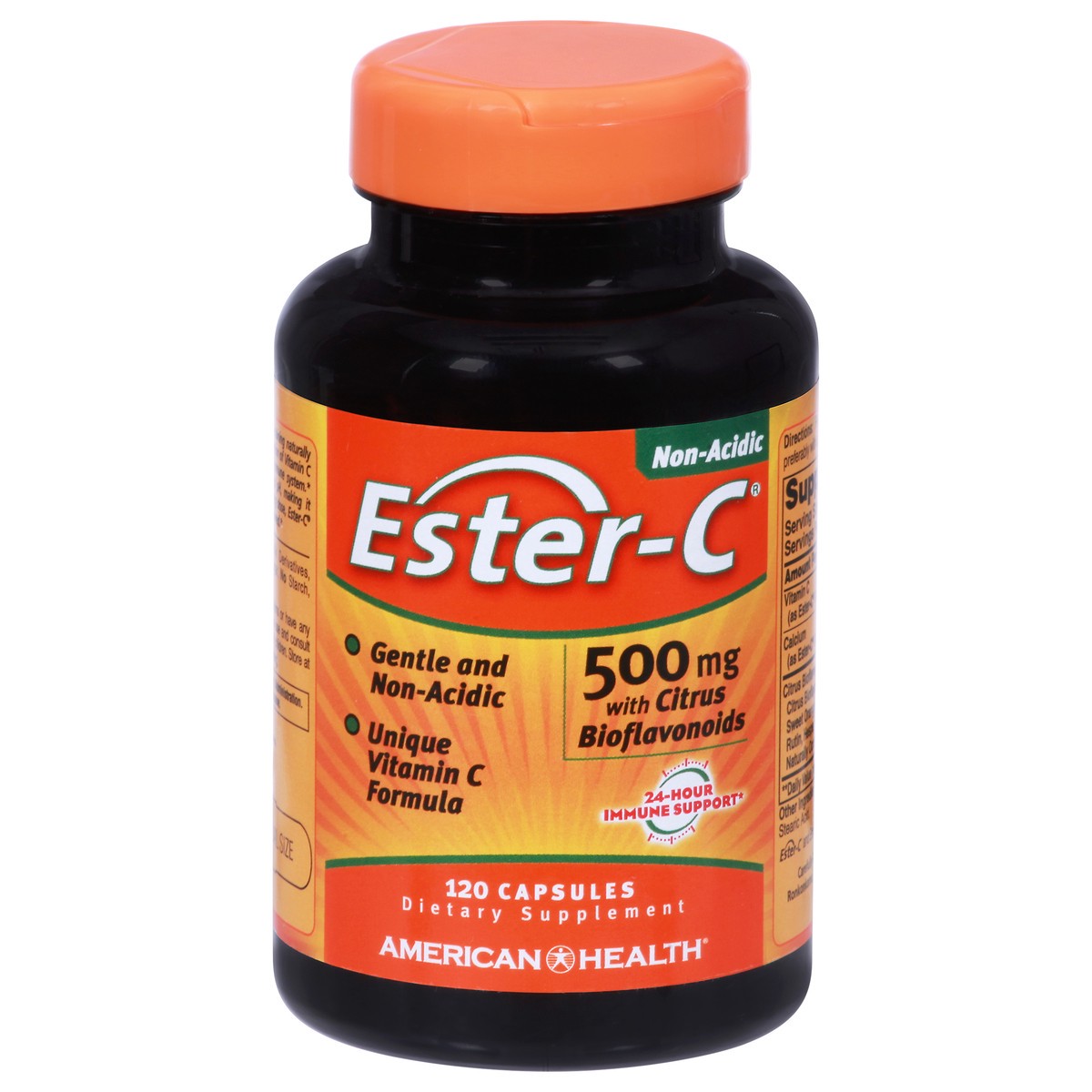 slide 1 of 12, Ester-C 500 mg Citrus Bioflavonoids 120 Capsules, 120 ct