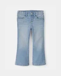 Oshkosh Toddler Girl Denim Flare Jeans - Light Blue, 3T
