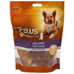 Paws Happy Life 3 Pack Pig Ears Dog Chews 3 ea
