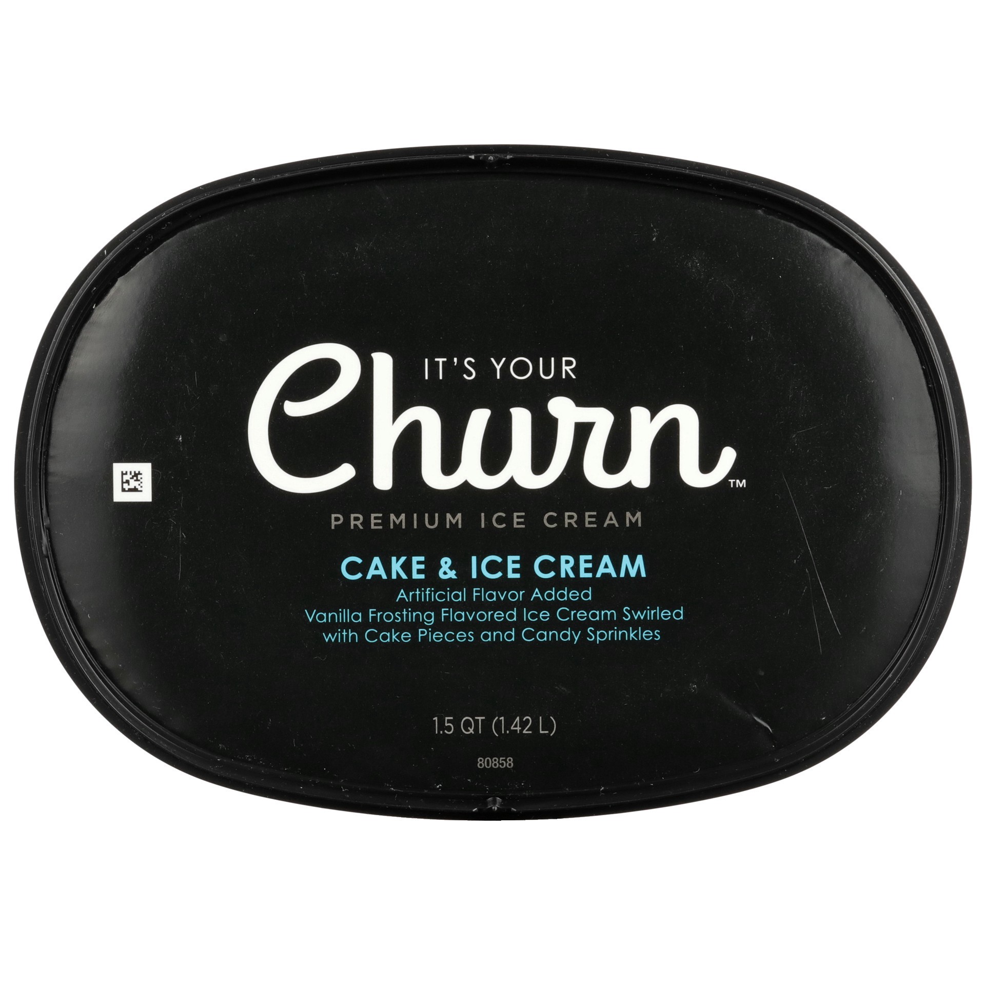 slide 3 of 6, It's Your Churn Premium Ice Cream Cake & Ice Cream, 1.5 qt