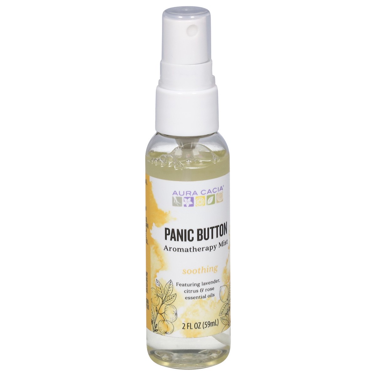 slide 8 of 9, Aura Cacia Soothing Panic Button Aromatherapy Mist 2 fl oz, 2 fl oz