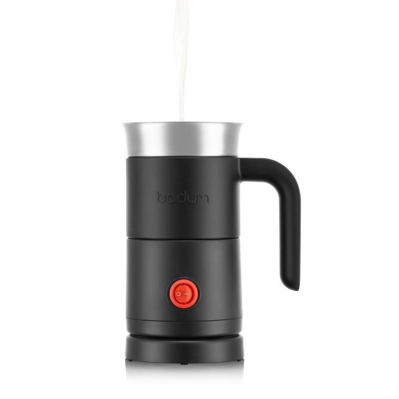 slide 8 of 8, Bodum Milk Frother with handle Black, 1 ct