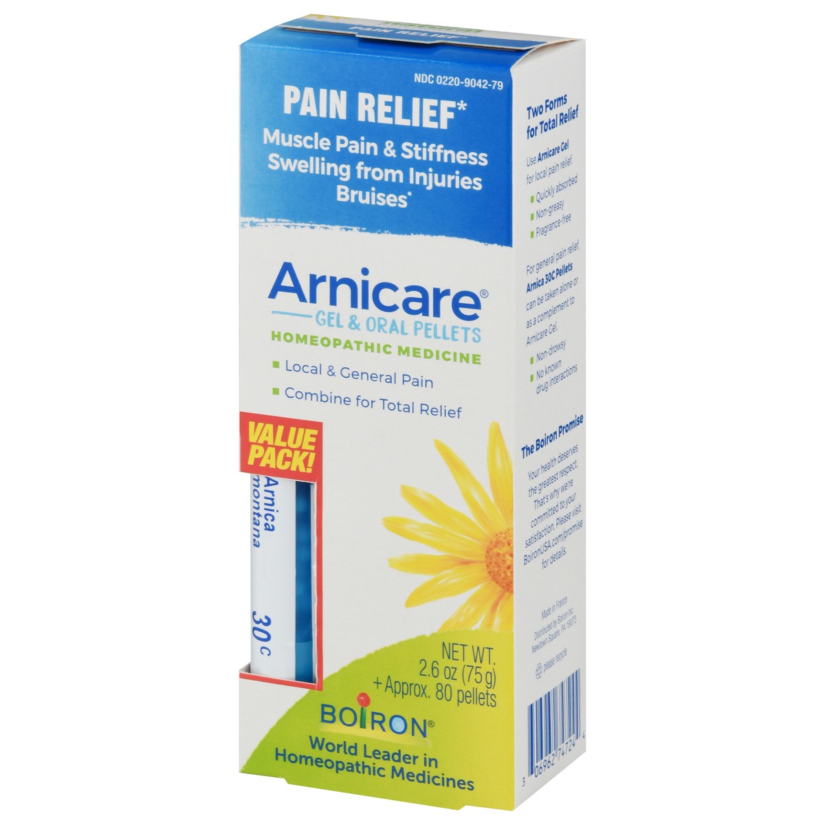 slide 5 of 9, Boiron Arnicare Gel/MDT Value Pack 2.6 oz w/MDT, 2.6 oz