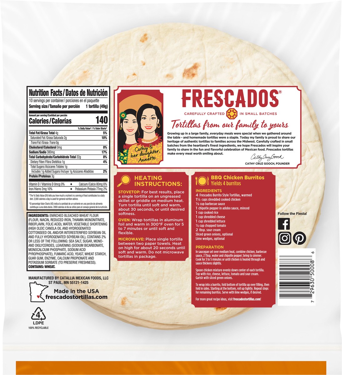 slide 3 of 4, Frescados Tortillas, 10 ct