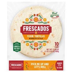 Frescados Tortillas, Flour, Burrito Style