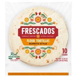 Frescados Tortillas, Flour, Burrito Style