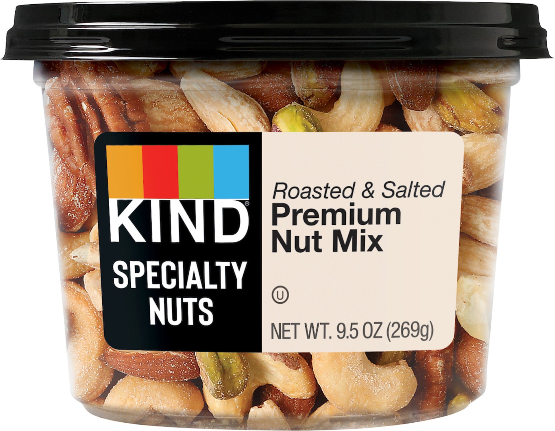 slide 1 of 4, Kind Specialty Nuts Roasted & Salted Premium Nut Mix, 9.5 oz