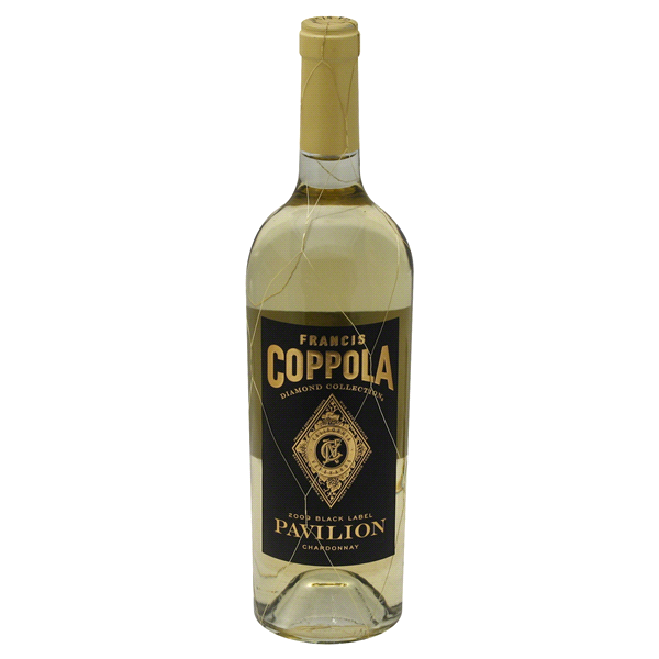 slide 1 of 1, Francis Coppola Pavilion Diamond Collection Black Label Chardonnay Wine, 750 ml