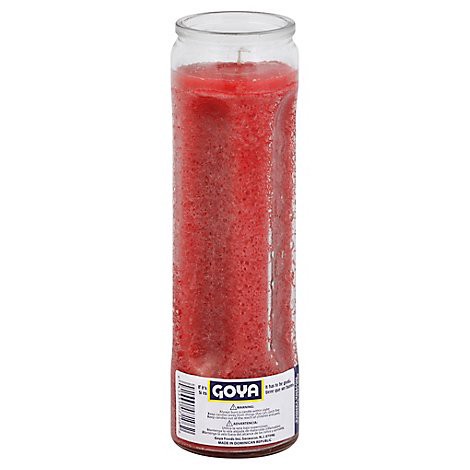 slide 1 of 1, Goya 7 Day Candle Red - Ea, 1 ct