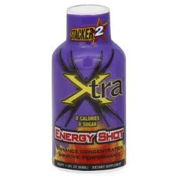 Stacker 2 Xtra Energy Shot Grape - 2 oz