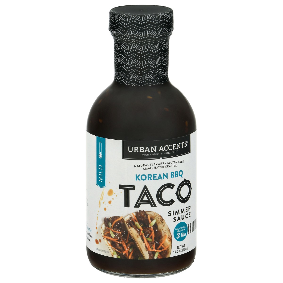 slide 4 of 9, Urban Accents Taco Korean BBQ Simmer Sauce 12 fl oz, 12 fl oz