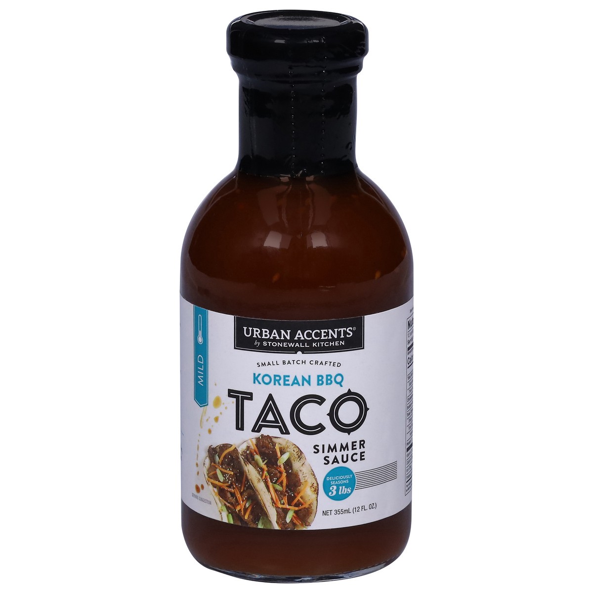 slide 1 of 9, Urban Accents Taco Korean BBQ Simmer Sauce 12 fl oz, 12 fl oz