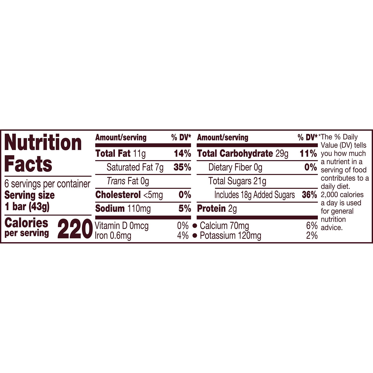 slide 6 of 8, HERSHEY'S COOKIES 'N' CREME Full Size, Individually Wrapped Candy Bars, 1.55 oz (6 count), 6 ct