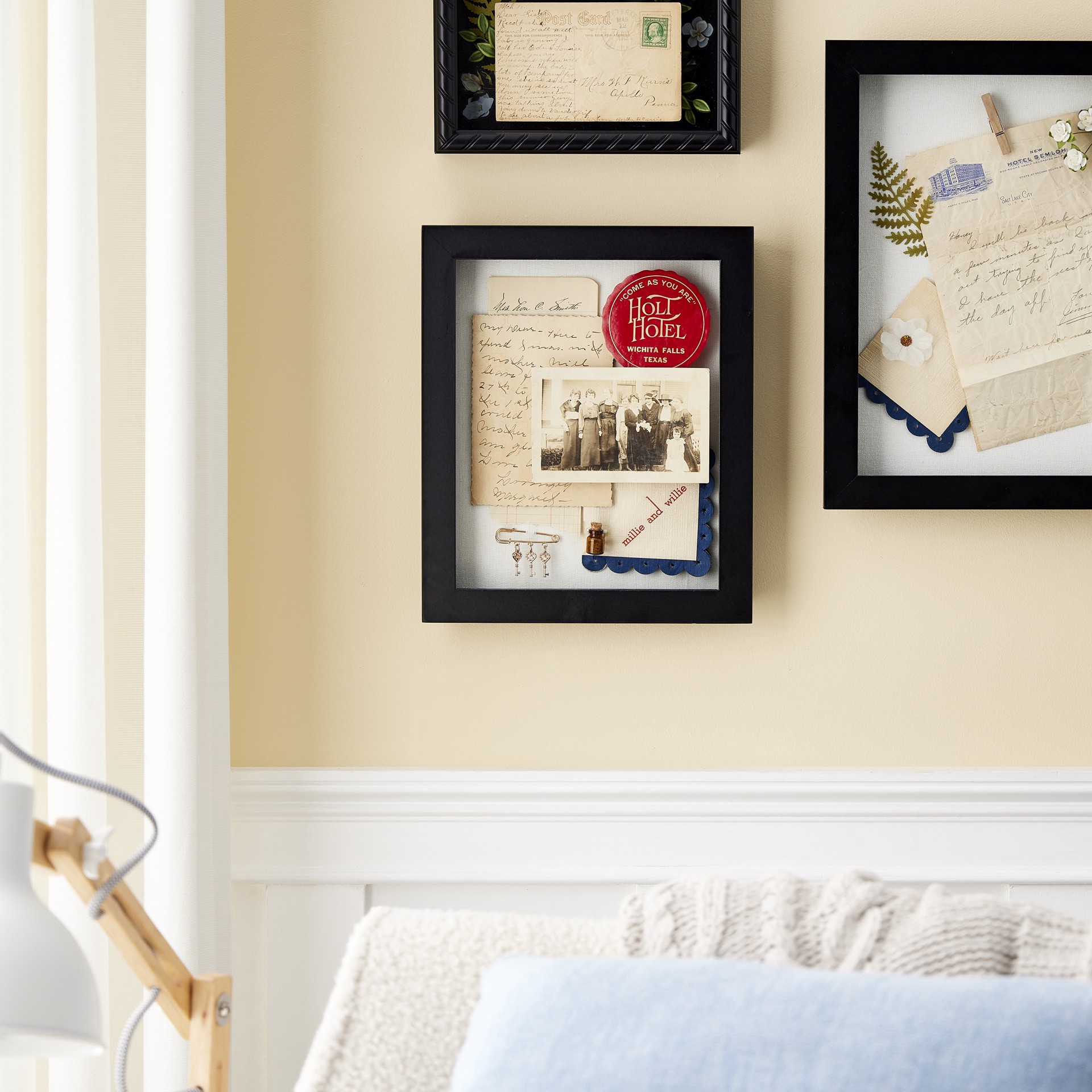 slide 2 of 3, Black Front Opening Shadow Box By Studio Decor, 8 in x 10 in