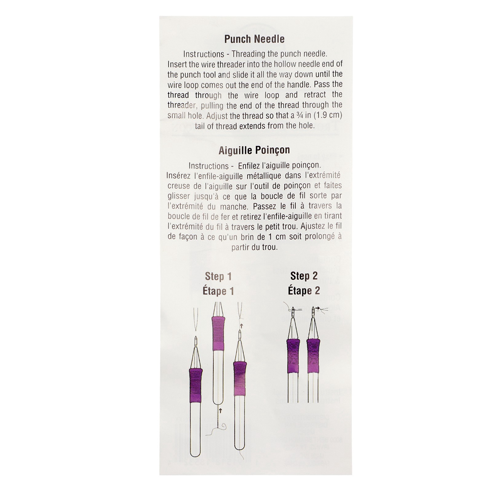 slide 3 of 5, Punch Needle Tool By Loops & Threads, 1 ct