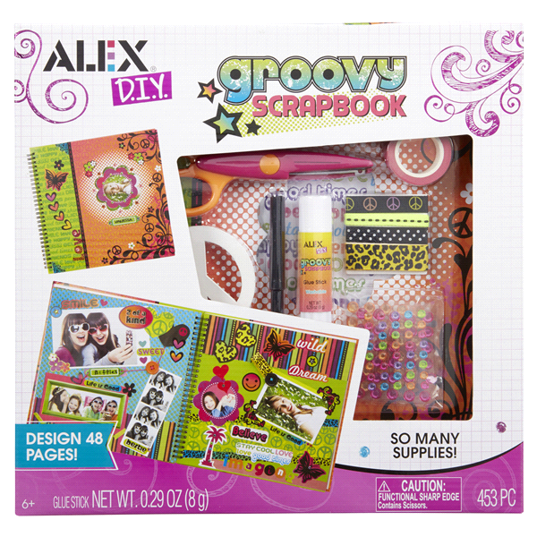 slide 1 of 1, ALEX Toys Craft Groovy Scrapbook Kit, 1 ct