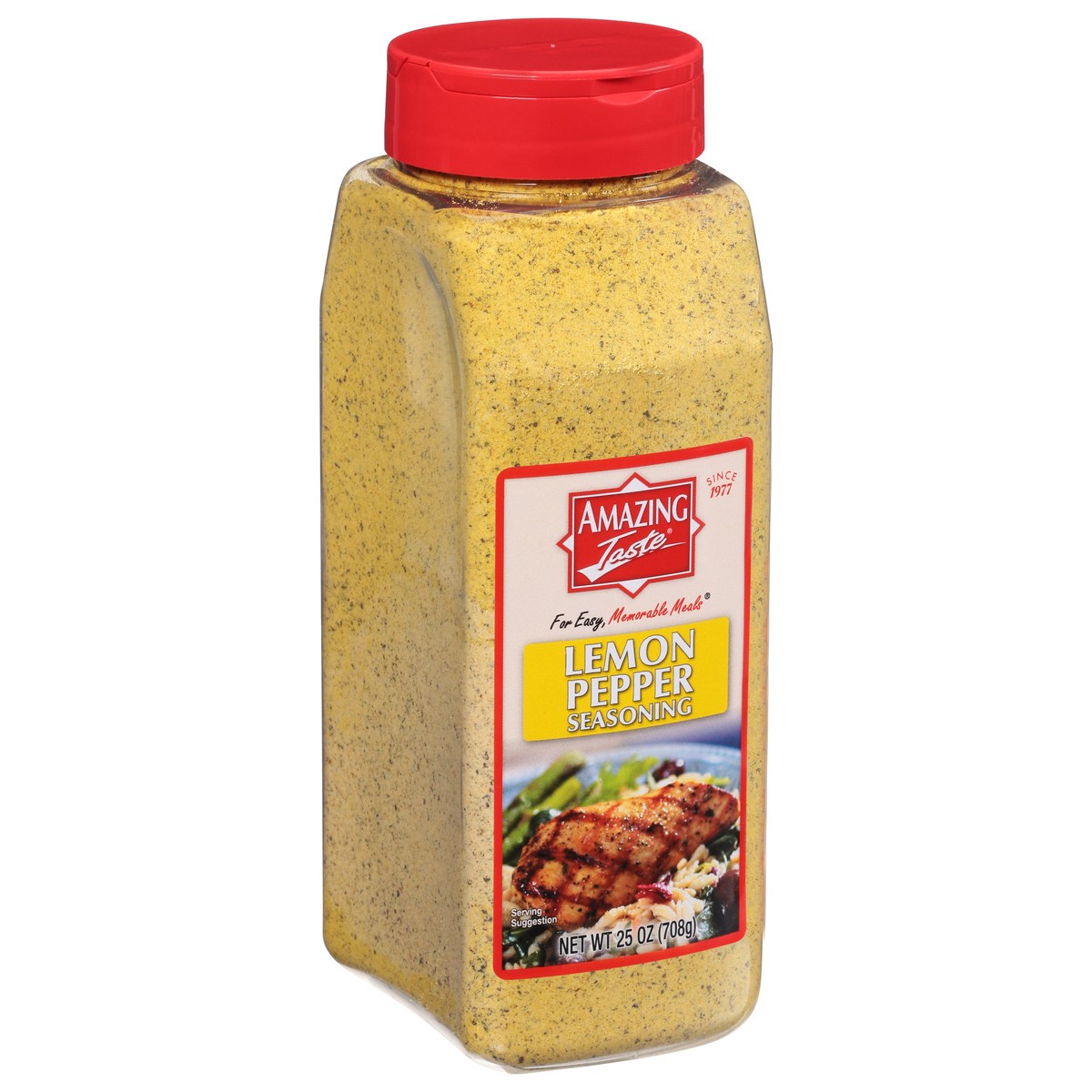 slide 9 of 10, Amazing Taste Seasoning Lemon Pepper, 25 oz