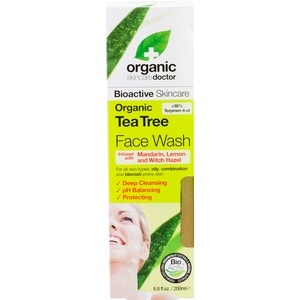 slide 1 of 1, Organic Doctor Tea Tree Face Wash, 6.8 oz