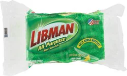 Libman All-Purpose Non-Scratch Scrub Sponge 3 ea