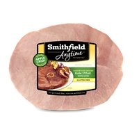 slide 1 of 1, Smithfield Center Cut Ham Steak Apple Crisp Glaze, per lb