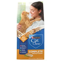 Cat Chow Purina Cat Chow High Protein Dry Cat Food, Complete - 6.3 lb. Bag