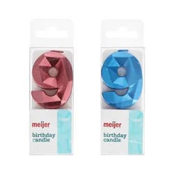 Meijer Birthday Candle, Number 9