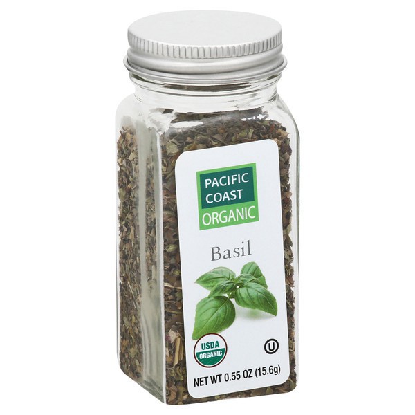 slide 1 of 1, Pacific Coast Organic Basil 0.55 oz, 0.55 oz