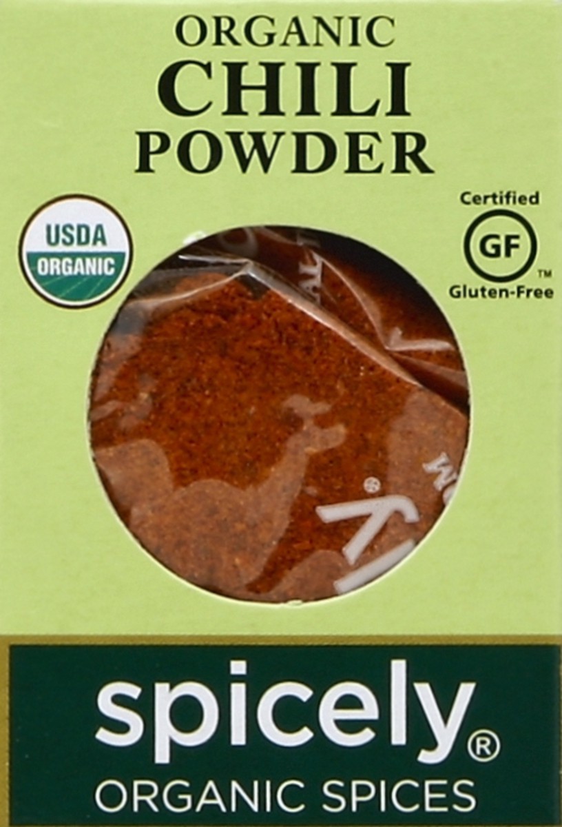 slide 4 of 4, Spicely Organic Spices Chili Powder 0.45 oz, 0.45 oz