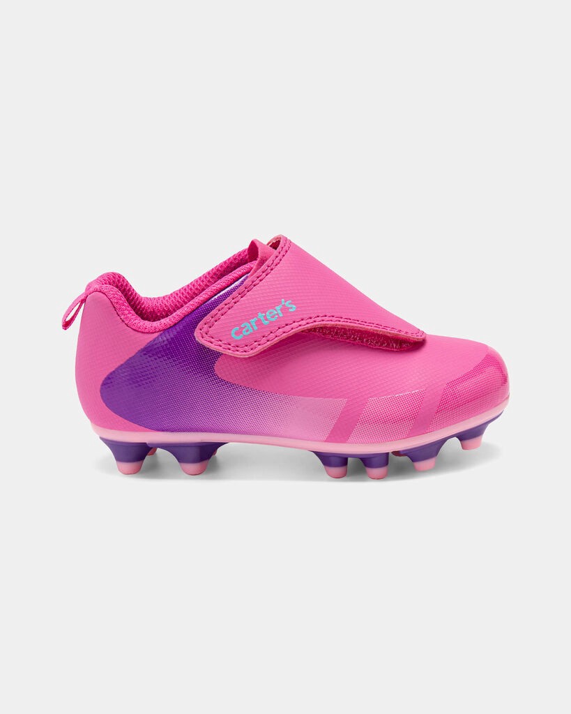 slide 4 of 6, Carter's Toddler Girl Soccer Sport Cleats - Pink Pink 7, 1 ct