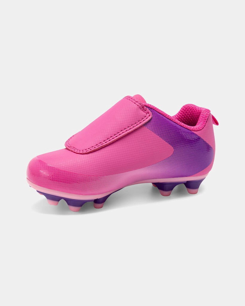 slide 2 of 6, Carter's Toddler Girl Soccer Sport Cleats - Pink Pink 7, 1 ct