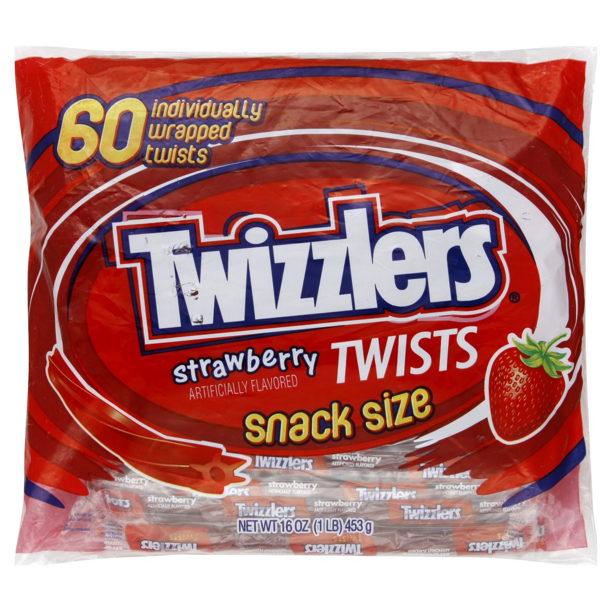 slide 3 of 5, Twizzlers Candies 60 ea, 60 ct